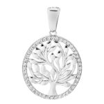 Srebrni obesek drevo življenja 280067