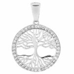 Srebrni obesek drevo življenja 280068